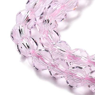 Transparent Glass Beads Strands GLAA-A014-03N-1