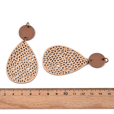 Bohemian Retro Hollow Teardrop Leather Pendants FIND-N007-02B-02-1