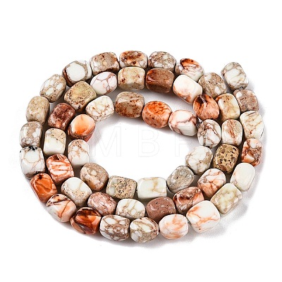 Natural Imperial Jasper Beads Strands G-N342-62K-1