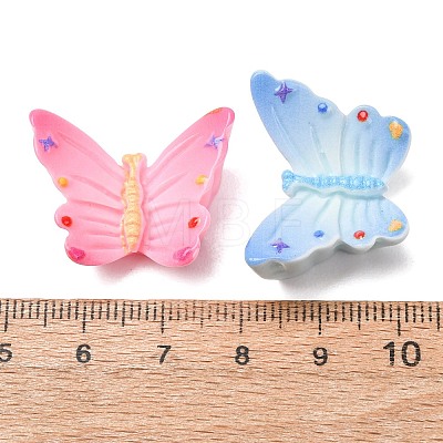 Gradient Color Opaque Resin Cabochons RE-CBA0EC6-05-1