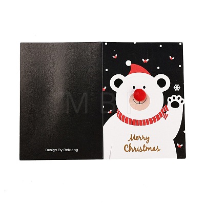 Rectangle Paper Greeting Card AJEW-P123-B02-1