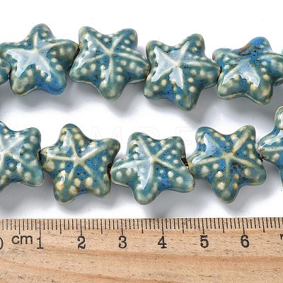 Ocean Series Handmade Porcelain Beads PORC-R002-05-05-1