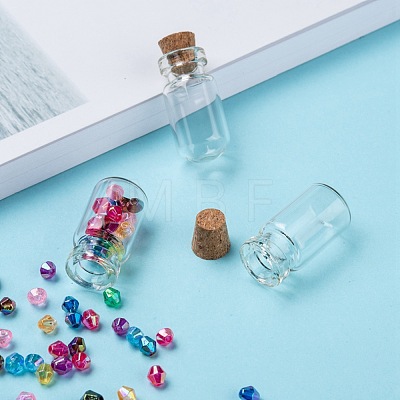 Glass Jar Bead Containers CON-Q017-1