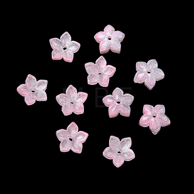 Dyed & Heated Glass Bead Caps X-GLAA-Z019-02-1