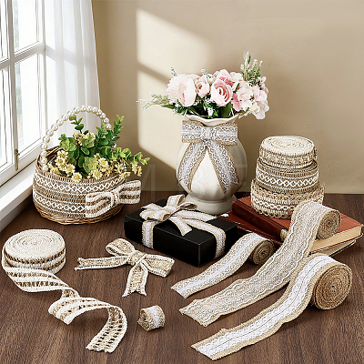 16M 8 Styles Burlap Ribbon OCOR-PH0036-84-1