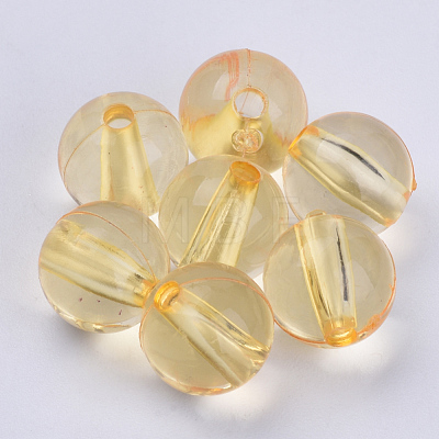 Transparent Acrylic Beads TACR-Q255-12mm-V-1