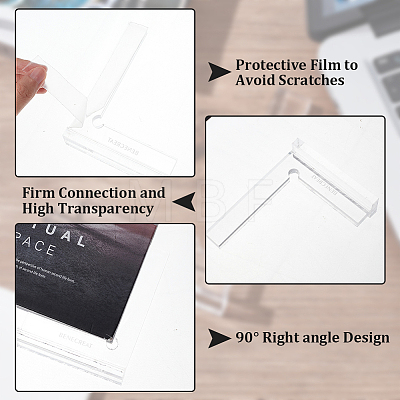 Acrylic Book Binding Correcting Tools TOOL-WH0051-86-1