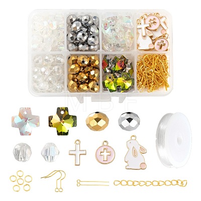 DIY Easter Themed Earring Making Kits DIY-LS0003-84-1