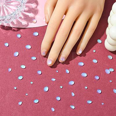 140Pcs 7 Styles Glass Cabochons MRMJ-CJ0001-24-1