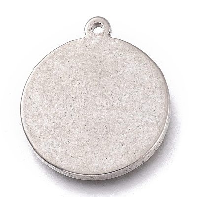 Non-Tarnish 304 Stainless Steel Pendants STAS-Z017-03P-1