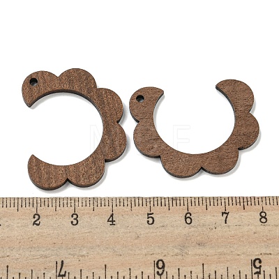 Walnut Wooden Pendants FIND-B042-21A-1