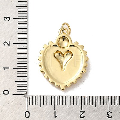 Rack Plating Brass Cubic Zirconia Pendants KK-Q795-23G-1