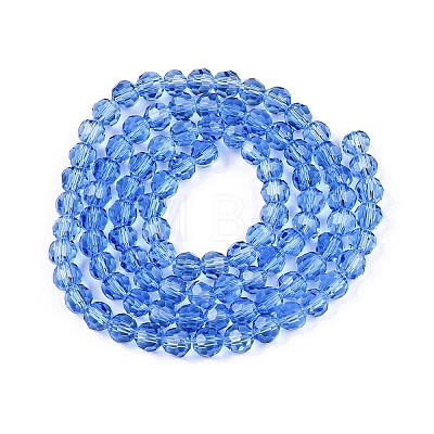 Transparent Glass Beads Strands EGLA-A035-T3mm-D14-1