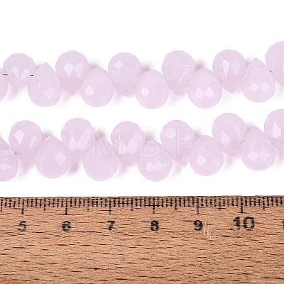 Imitation Jade Glass Beads Strands GLAA-Q116-01A-A03-1