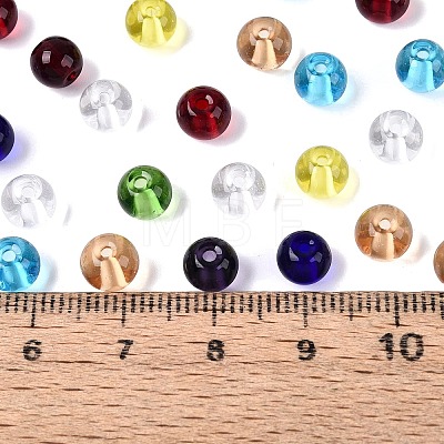 FGB Transparent Glass Seed Beads SEED-N013-01B-01-1