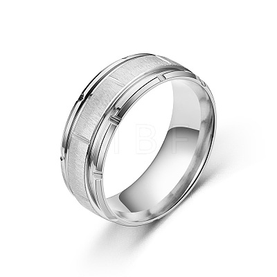 Titanium Steel Finger Rings for Unisex WG511F1-04-1