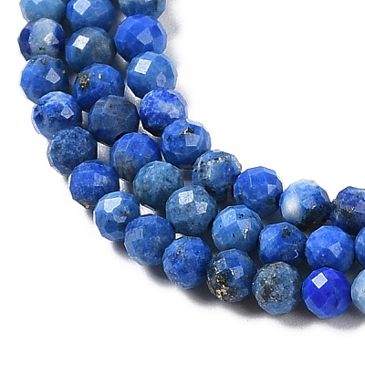 Natural Lapis Lazuli Beads Strands G-L587-A03-02-1