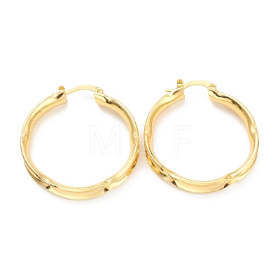 Brass Stud Earring Findings EJEW-O106-10G-1