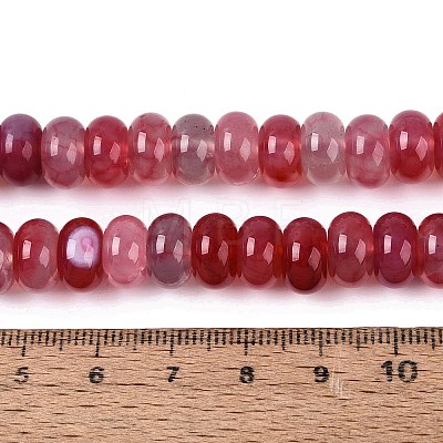 Natural Agate Beads Strands G-Q613-01E-08-1