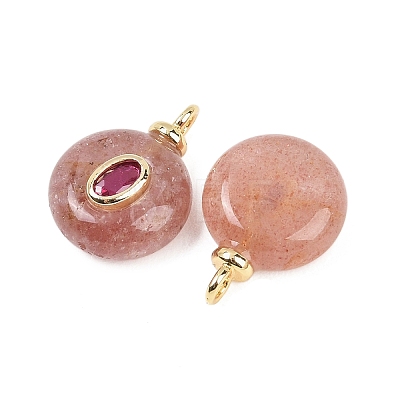 Natural Gemstone Pendants G-Z134-03G-02-1