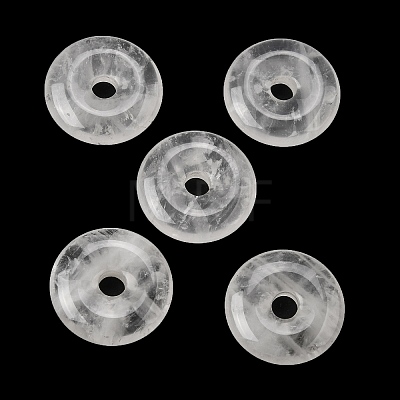 Natural Quartz Crystal Pendants G-F820-13A-06-1