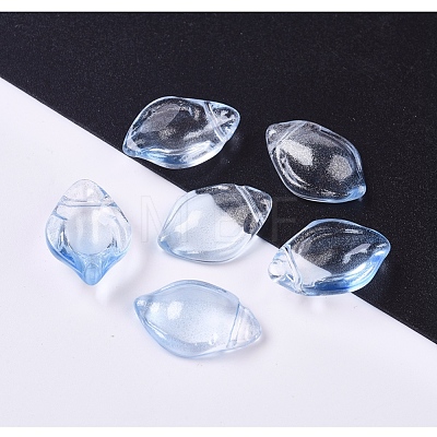 Transparent Glass Pendants GLAA-L027-G04-1