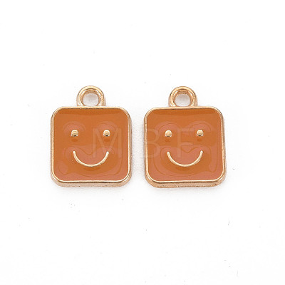 Alloy Enamel Charms ENAM-T016-13F-RS-1