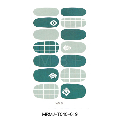 Full Cover Nail Art Stickers MRMJ-T040-019-1