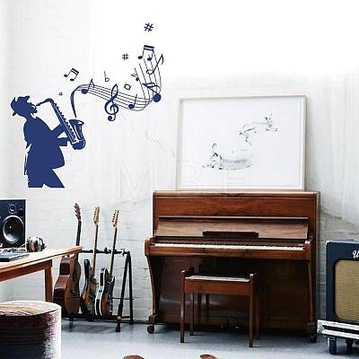 Translucent PVC Self Adhesive Wall Stickers STIC-WH0015-123-1