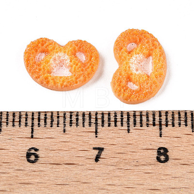 Cookie Luminous Resin Cabochons CRES-T026-02D-1