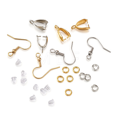 304 Stainless Steel Earring Hooks STAS-TA0004-59-1
