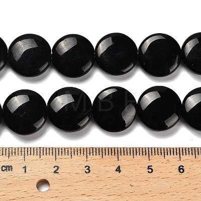 Natural Obsidian Beads Strands G-P562-D01-01-1