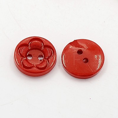 Acrylic Sewing Buttons for Clothes Design BUTT-E083-E-09-1