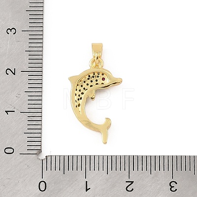 Ocean Brass & Rhinestone Pendants RB-CBA4B36-04G-04-1