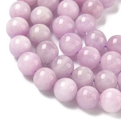 Natural Kunzite Beads Strands G-D856-03-8mm-1