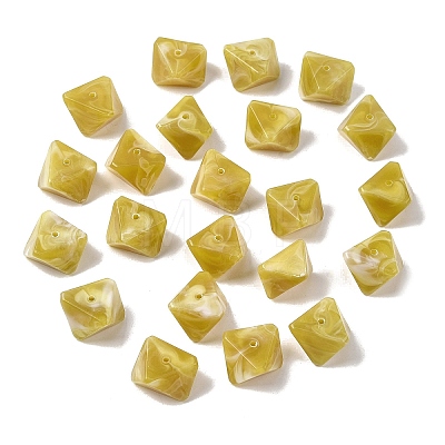 Opaque Acrylic Beads OACR-D320-02I-1