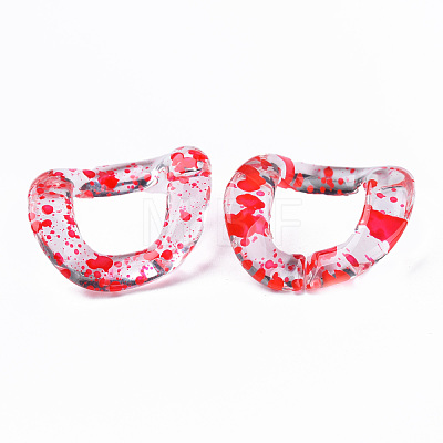 Transparent Acrylic Linking Rings OACR-N009-015A-B15-1