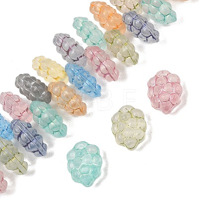 Baking Paint Opaque Glass Beads GL-CBA4370-06-1