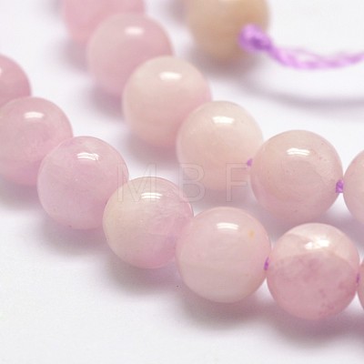 Natural Kunzite Beads Strands G-D856-03-6mm-1