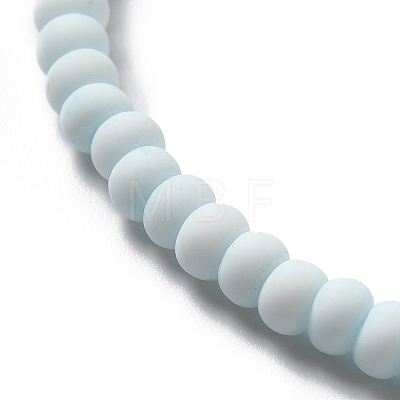 Handmade Frosted Porcelain Beads PORC-E017-01F-1