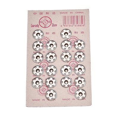 Iron Sewing Snap Button SNAP-R028-16mm-02P-B-1