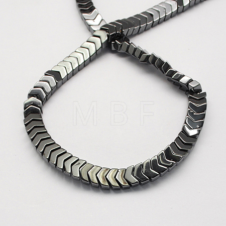 Non-magnetic Synthetic Hematite Beads Strands X-G-Q895-17-1