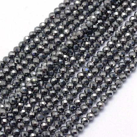 Terahertz Stone Beads Strands G-E411-15-4mm-1