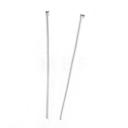 Tarnish Resistant 304 Stainless Steel Flat Head Pins STAS-D448-A-014P-1