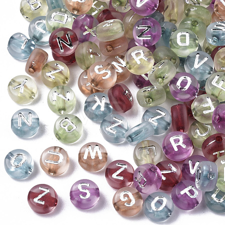 Transparent Acrylic Beads X-PACR-N006-002-1