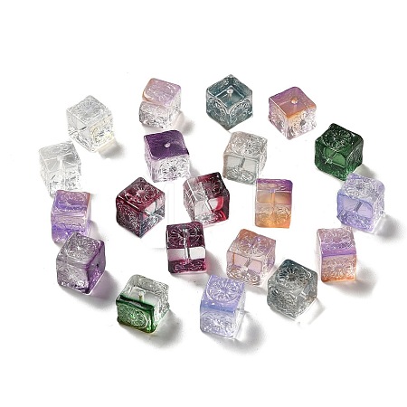 Transparent Glass Beads GLAA-D025-02A-1