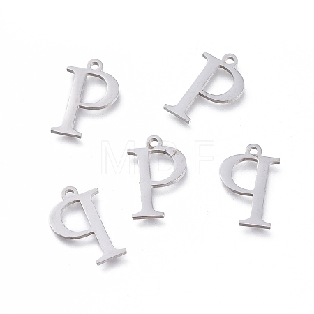Tarnish Resistant 304 Stainless Steel Charms STAS-K215-18P-1