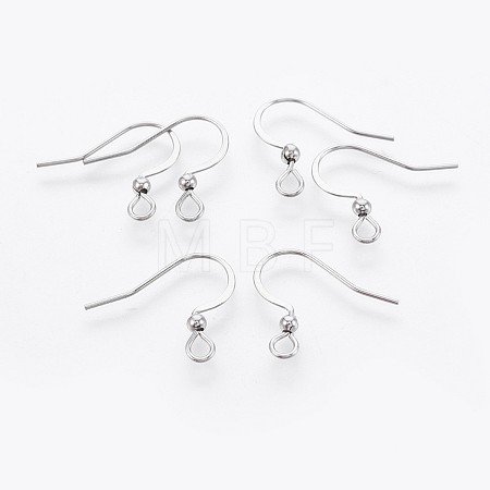 Tarnish Resistant 316 Surgical Stainless Steel French Earring Hooks X-STAS-P221-03P-1