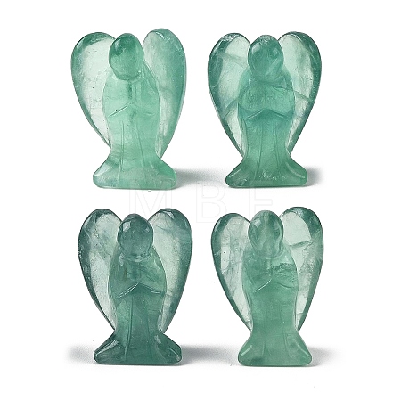 Natural Fluorite Carved Angle Figurines LS-GG-CBA9C2C-A32-1
