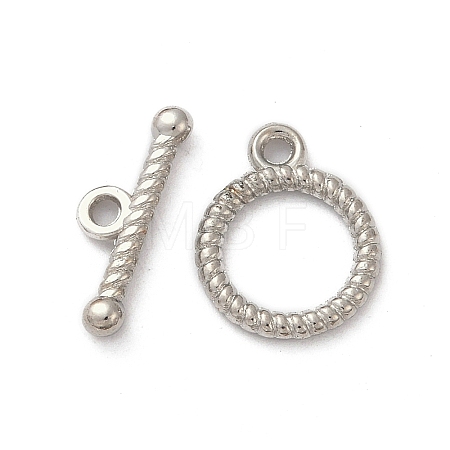 Tibetan Style Alloy Toggle Clasps WAC2016-1